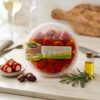 Mini-Paprika ROT gefüllt mit Käse 1kg Schale mit Deckel *RENNA*  Italien
