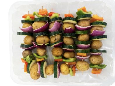 Gemüsespieß Country  7 x 140 g Schale  Deutschland