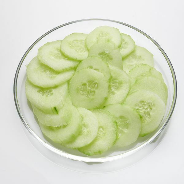 Gurken Scheiben ohne Schale 4 mm  1 kg Beutel  Deutschland