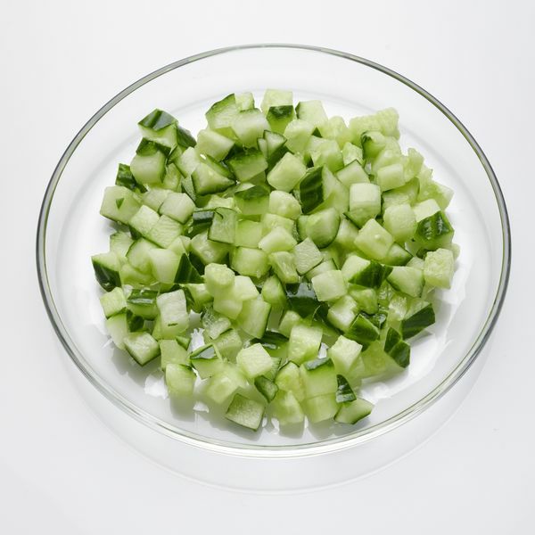 Gurken Würfel 10 mm  1 kg Beutel  Deutschland