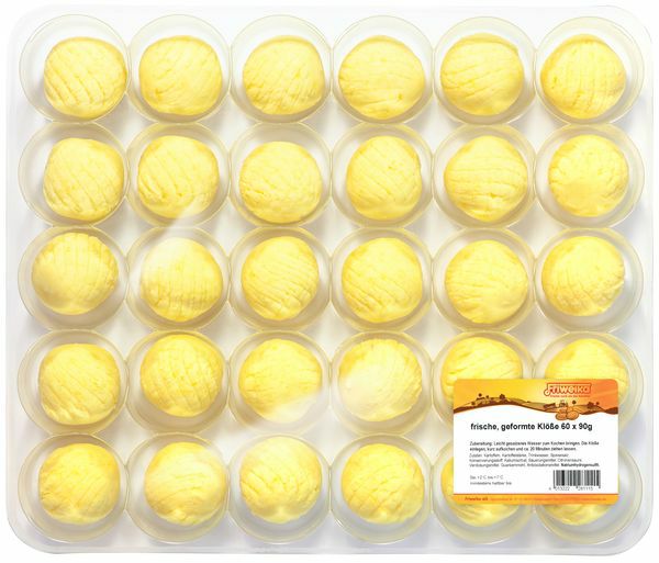 Frische Kartoffelklösse  3 x 20 Stück à 90 g Karton  Deutschland