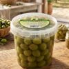 Velleca grüne Oliven "Nocellara"   1 kg Eimer  Italien