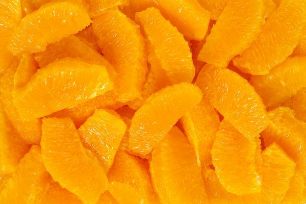 Orange Segmente  1 kg Eimer  Deutschland