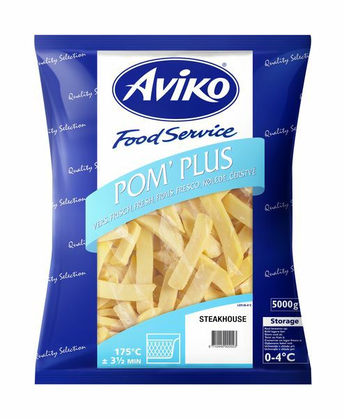 Aviko Pommes Super Crunch 7mm 2 x 4,5 kg Beutel  Niederlande