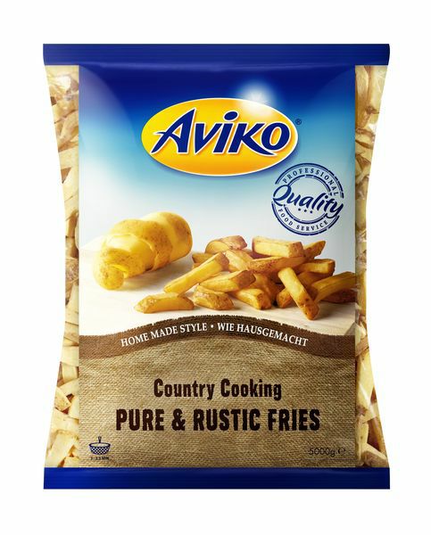 Pommes C&C Pure & Rustic  2 x 5 kg Karton Aviko  Deutschland