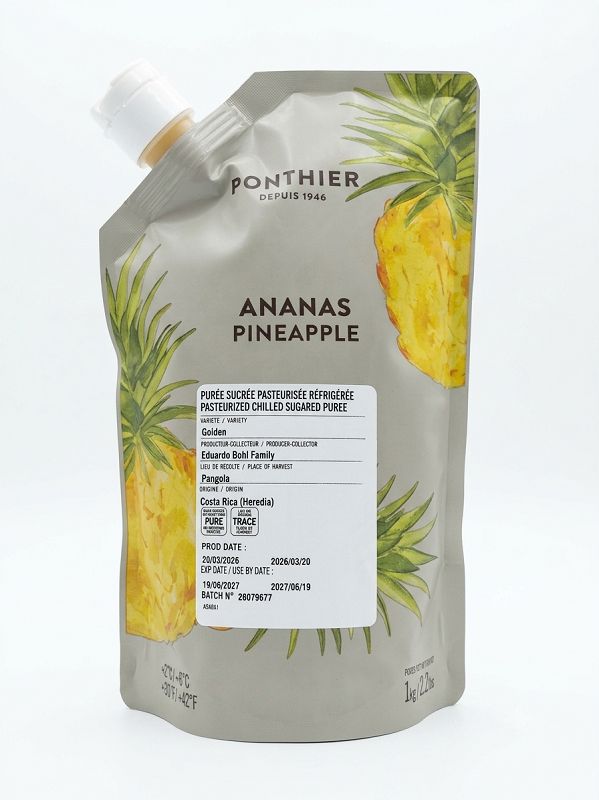 Fruchtpürree ANANAS 1 kg PONTIER  Deutschland