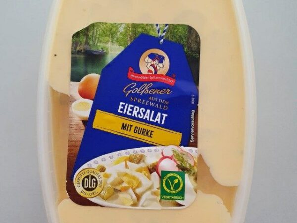 Spreewälder Eiersalat 1 kg Schale / Brandenburg  Deutschland