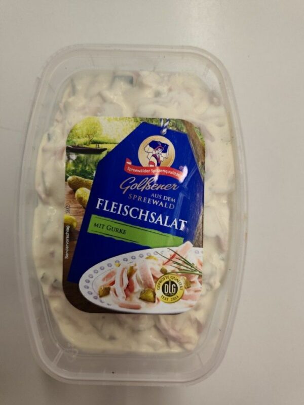 Spreewälder Fleischsalat mit Gurke 1 kg Schale  Deutschland