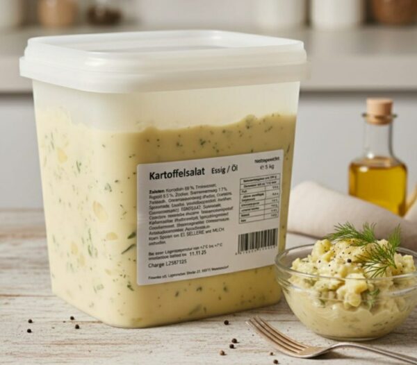 Kartoffelsalat Essig & Öl  5 kg Eimer Friweika *vegetarisch*  Deutschland
