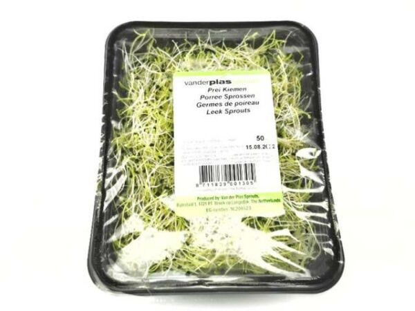 Zwiebel / Porreesprosse  8 x 50 g Schale  Niederlande