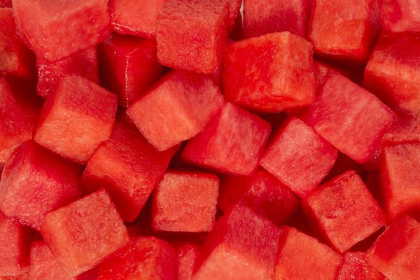 Wassermelonen Würfel  3 kg Eimer  Deutschland