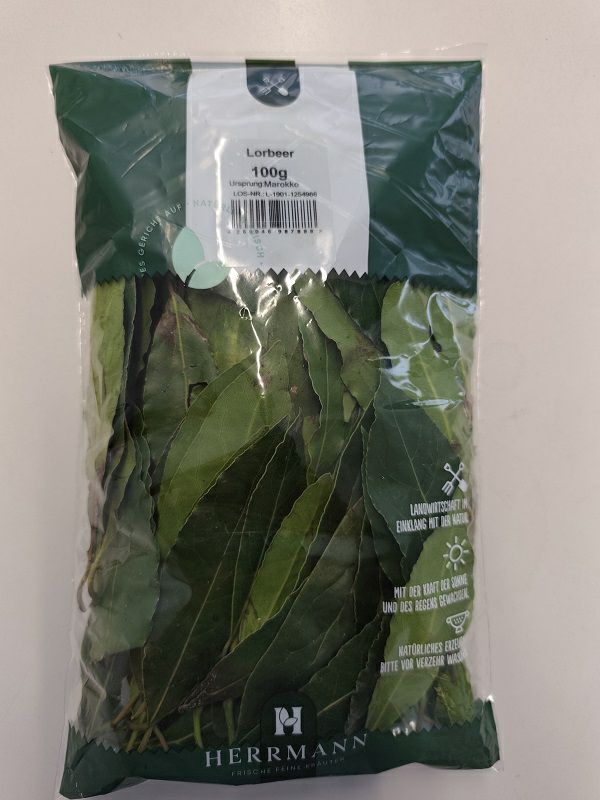 Lorbeer  5 x 100 g Flowpack  Deutschland