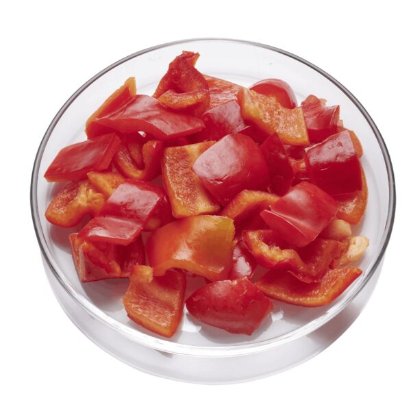 BIO Paprika Wpürfel rot 20x20mm  5 kg Kolli DE-ÖKO-001  Deutschland