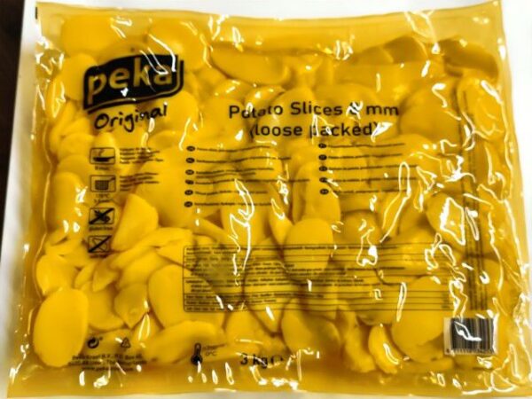 Peka Kartoffelscheiben 8mm  3 x 3 kg Karton  Niederlande