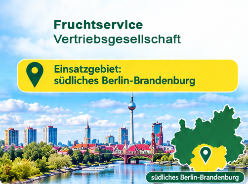 Vertriebsmitarbeiter bei Fruchtservice Berlin Brandenburg
