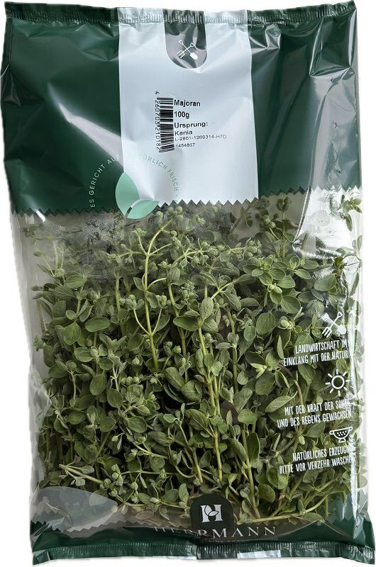 Majoran  5 x 100 g Flowpack  Deutschland